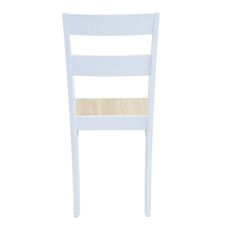 Καρέκλα York Pakoworld Σε Λευκή-Φυσική Απόχρωση 39.5X47.5X89Εκ Καρέκλα York Pakoworld Σε Λευκή-Φυσική Απόχρωση 39.5X47.5X89Εκ