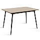 Τραπέζι Shazam Pakoworld Mdf Επεκτεινόμενο Χρώμα Sonoma 120-160X80X76Εκ