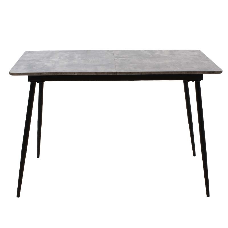 Τραπέζι Shazam Pakoworld Mdf Επεκτεινόμενο Χρώμα Γκρι Cement 120-160X80X76Εκ Τραπέζι Shazam Pakoworld Mdf Επεκτεινόμενο Χρώμα Γκρι Cement 120-160X80X76Εκ