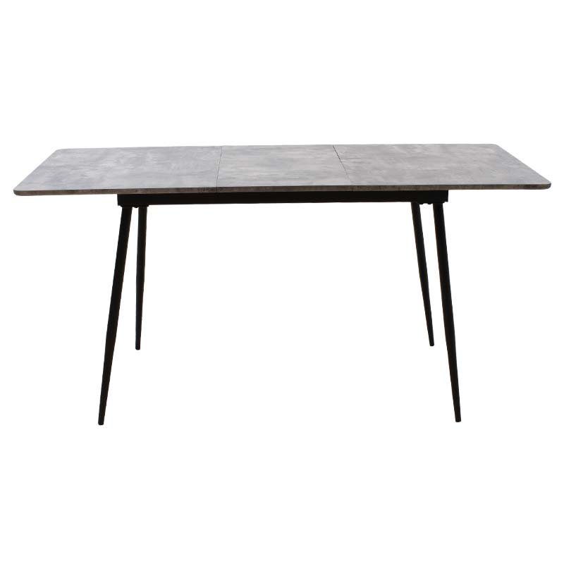 Τραπέζι Shazam Pakoworld Mdf Επεκτεινόμενο Χρώμα Γκρι Cement 120-160X80X76Εκ Τραπέζι Shazam Pakoworld Mdf Επεκτεινόμενο Χρώμα Γκρι Cement 120-160X80X76Εκ
