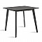 Τραπέζι Benson Pakoworld Mdf Σε Rustic Grey Απόχρωση 80X80X75Εκ