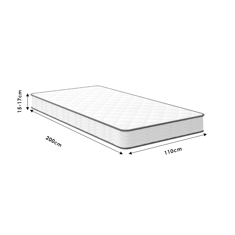 Στρώμα Levander Pakoworld Bonnel Springs Roll Pack Μονής Όψης 15-17Cm 110X200Εκ Στρώμα Levander Pakoworld Bonnel Springs Roll Pack Μονής Όψης 15-17Cm 110X200Εκ