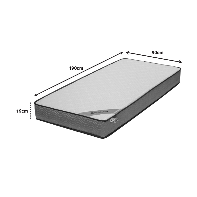 Στρώμα Frezio Pakoworld Pocket Spring Roll Pack Διπλής Όψης 18-19Cm 90X190Εκ Στρώμα Frezio Pakoworld Pocket Spring Roll Pack Διπλής Όψης 18-19Cm 90X190Εκ