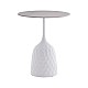 Βοηθητικό Τραπέζι Kousien Inart Λευκό Sintered Stone Φ50X60Εκ Βοηθητικό Τραπέζι Kousien Inart Λευκό Sintered Stone Φ50X60Εκ