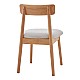 Καρέκλα Tullo Pakoworld Rubberwood Σε Φυσική Απόχρωση 46X45X78Εκ Καρέκλα Tullo Pakoworld Rubberwood Σε Φυσική Απόχρωση 46X45X78Εκ
