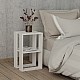 Κομοδίνο Passion Pakoworld Σε Λευκή Απόχρωση 34X30X55Εκ Κομοδίνο Passion Pakoworld Σε Λευκή Απόχρωση 34X30X55Εκ