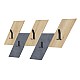 Κρεμάστρα Τοίχου Livy Pakoworld Oak-Γκρι Μελαμίνης 75.2X1.8X45.3Εκ Κρεμάστρα Τοίχου Livy Pakoworld Oak-Γκρι Μελαμίνης 75.2X1.8X45.3Εκ