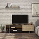 Σύνθετο Σαλονιού Saloon Pakoworld Σε Ανθρακί-Oak Απόχρωση 160X35.5X44Εκ Σύνθετο Σαλονιού Saloon Pakoworld Σε Ανθρακί-Oak Απόχρωση 160X35.5X44Εκ