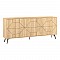 Μπουφές Bufel Pakoworld Σε Φυσική Απόχρωση 181X35X77.4Εκ