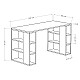 Γραφείο Colmar Pakoworld Σε Λευκή-Ανθρακί Απόχρωση 140X60X75Εκ Γραφείο Colmar Pakoworld Σε Λευκή-Ανθρακί Απόχρωση 140X60X75Εκ