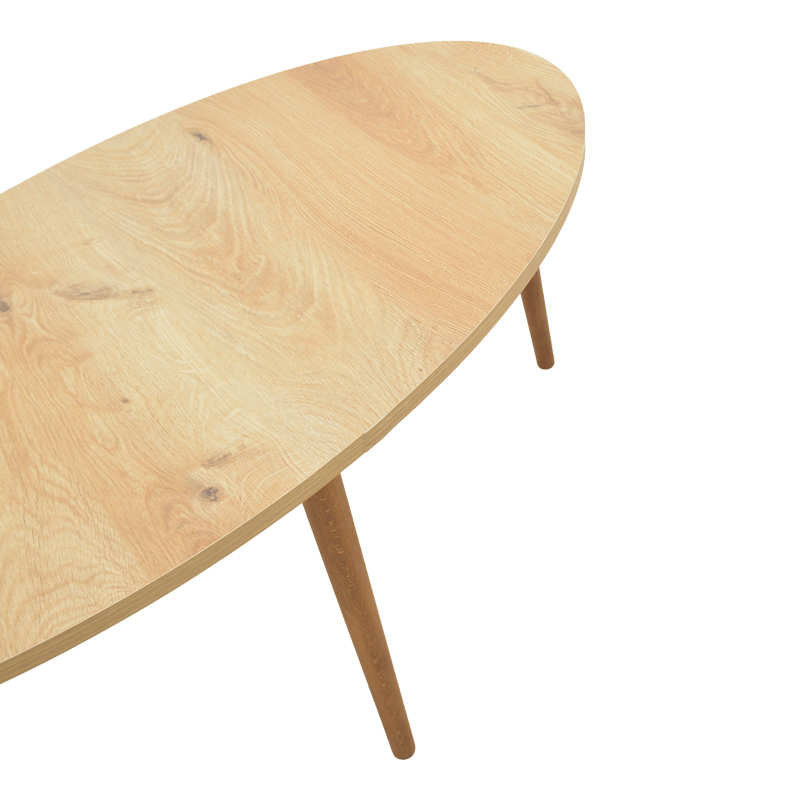 Τραπέζι Σαλονιού Barton Pakoworld Sonoma-Καφέ 90X45X40Εκ