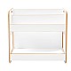 Ραφιέρα Dovere Pakoworld Λευκό Mdf 56X34X55Εκ Ραφιέρα Dovere Pakoworld Λευκό Mdf 56X34X55Εκ