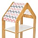 Ραφιέρα Montessori Zoilen Pakoworld Φυσικό-Λευκό-Ροζ Mdf 50X30X80Εκ Ραφιέρα Montessori Zoilen Pakoworld Φυσικό-Λευκό-Ροζ Mdf 50X30X80Εκ