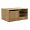 Τραπέζι Σαλονιού Narli Pakoworld Σε Oak Απόχρωση 90X60X45Εκ