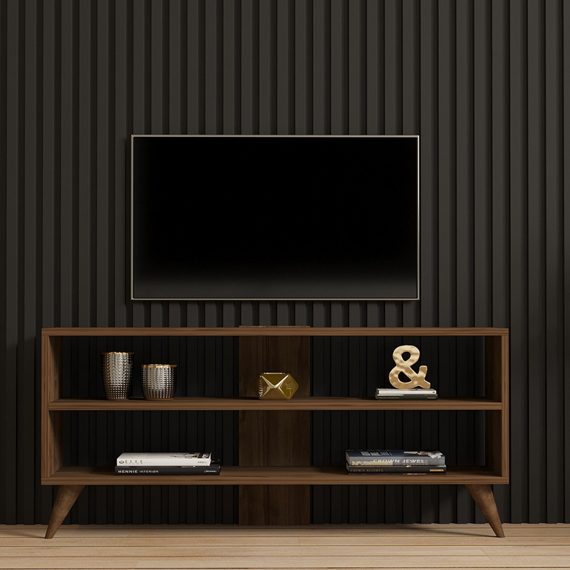 Έπιπλο Τηλεόρασης Prestige Pakoworld Σε Καρυδί Απόχρωση 120X29,6X50Εκ Έπιπλο Τηλεόρασης Prestige Pakoworld Σε Καρυδί Απόχρωση 120X29,6X50Εκ