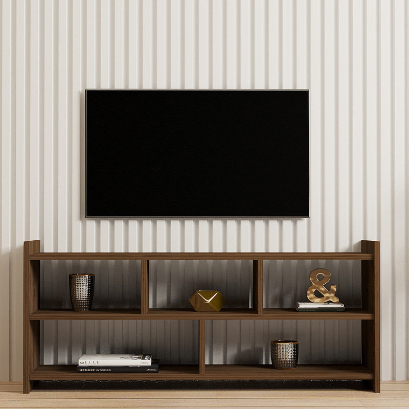 Έπιπλο Τηλεόρασης Kapri Pakoworld Σε Καρυδί Απόχρωση 120X28X55Εκ Έπιπλο Τηλεόρασης Kapri Pakoworld Σε Καρυδί Απόχρωση 120X28X55Εκ
