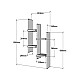 Ραφιέρα Τοίχου Tabal Pakoworld Σε Oak Απόχρωση 49.4X14.5X85Εκ Ραφιέρα Τοίχου Tabal Pakoworld Σε Oak Απόχρωση 49.4X14.5X85Εκ