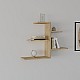 Ραφιέρα Τοίχου Callum Pakoworld Σε Oak Απόχρωση 82.2X19,6X48Εκ Ραφιέρα Τοίχου Callum Pakoworld Σε Oak Απόχρωση 82.2X19,6X48Εκ