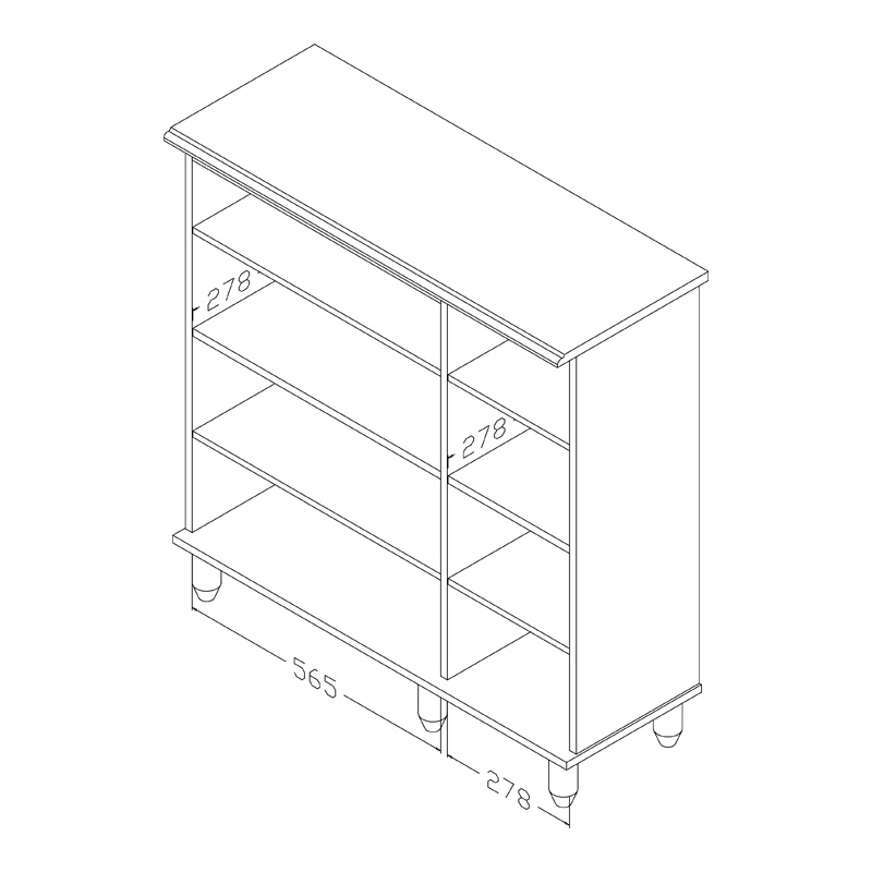 Παπουτσοθήκη-Ντουλάπι Santo Pakoworld 16 Ζεύγων Χρώμα Wenge 89,5X34,5X91,5Εκ Παπουτσοθήκη-Ντουλάπι Santo Pakoworld 16 Ζεύγων Χρώμα Wenge 89,5X34,5X91,5Εκ