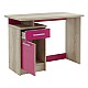 Γραφείο Παιδικό Looney Pakoworld Χρώμα Castillo-Ροζ 100X55X75Εκ