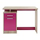 Γραφείο Παιδικό Looney Pakoworld Χρώμα Castillo-Ροζ 100X55X75Εκ