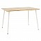 Τραπέζι Cuba Pakoworld Mdf Sonoma-Λευκό 120X80X75Εκ