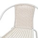 Πολυθρόνα Κήπου Obbi Pakoworld Μέταλλο-Pe Λευκό