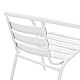 Πολυθρόνα Κήπου Tade Pakoworld Μέταλλο Λευκό