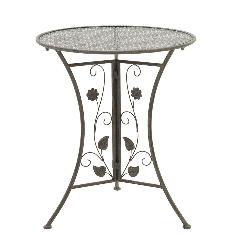 Τραπεζαρία Κήπου Abriel Pakoworld Σετ 3Τεμ Μέταλλο Ανθρακί Antique Τραπεζαρία Κήπου Abriel Pakoworld Σετ 3Τεμ Μέταλλο Ανθρακί Antique