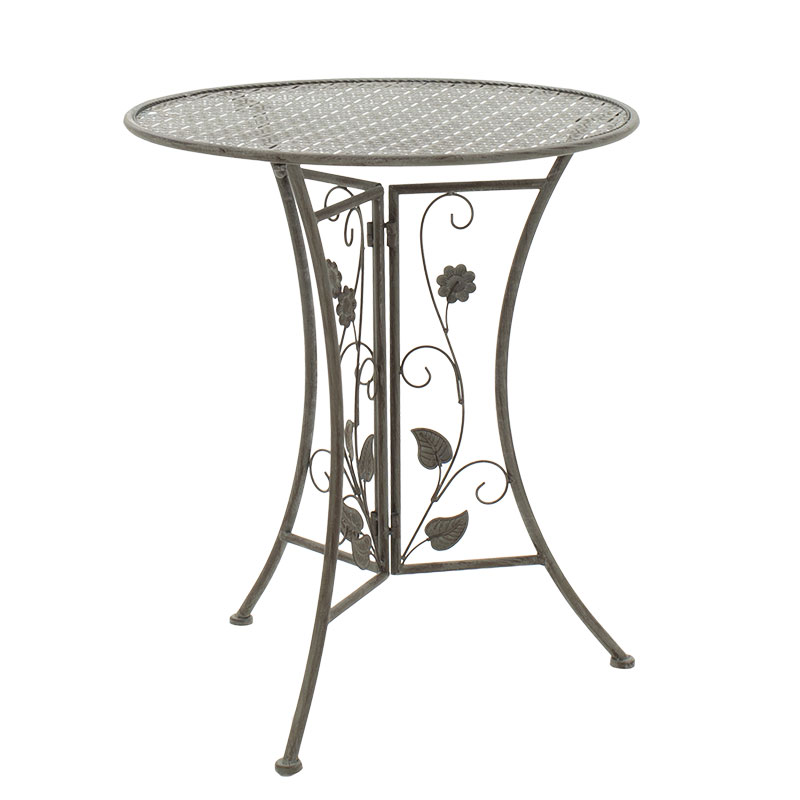 Τραπεζαρία Κήπου Abriel Pakoworld Σετ 3Τεμ Μέταλλο Ανθρακί Antique Τραπεζαρία Κήπου Abriel Pakoworld Σετ 3Τεμ Μέταλλο Ανθρακί Antique