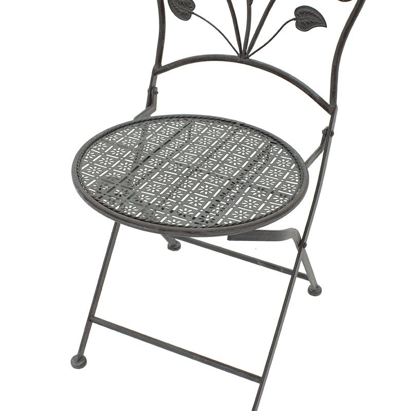 Τραπεζαρία Κήπου Abriel Pakoworld Σετ 3Τεμ Μέταλλο Ανθρακί Antique Τραπεζαρία Κήπου Abriel Pakoworld Σετ 3Τεμ Μέταλλο Ανθρακί Antique