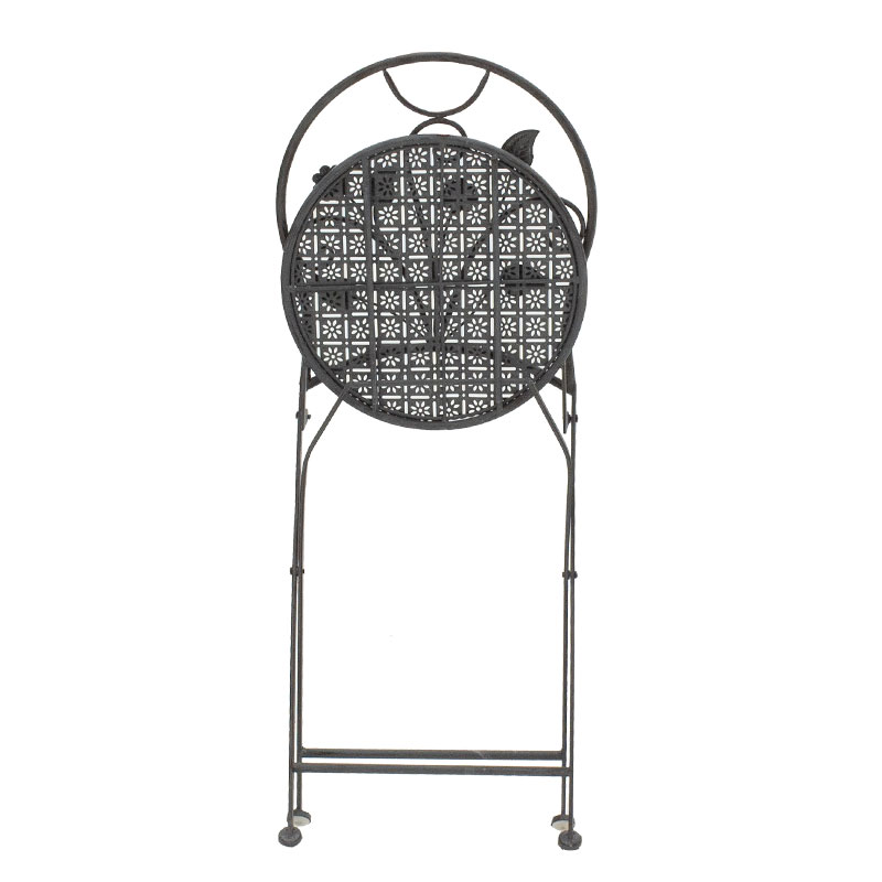 Τραπεζαρία Κήπου Abriel Pakoworld Σετ 3Τεμ Μέταλλο Ανθρακί Antique Τραπεζαρία Κήπου Abriel Pakoworld Σετ 3Τεμ Μέταλλο Ανθρακί Antique