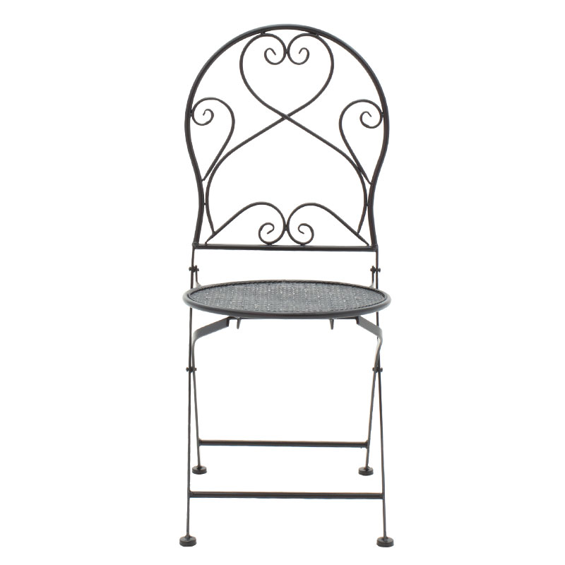 Τραπεζαρία Κήπου Walen Pakoworld Σετ 3Τεμ Μέταλλο Μαύρο Τραπεζαρία Κήπου Walen Pakoworld Σετ 3Τεμ Μέταλλο Μαύρο