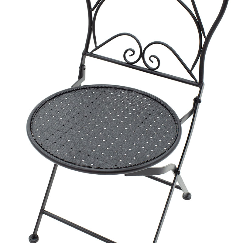 Τραπεζαρία Κήπου Walen Pakoworld Σετ 3Τεμ Μέταλλο Μαύρο Τραπεζαρία Κήπου Walen Pakoworld Σετ 3Τεμ Μέταλλο Μαύρο