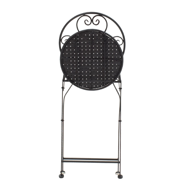 Τραπεζαρία Κήπου Walen Pakoworld Σετ 3Τεμ Μέταλλο Μαύρο Τραπεζαρία Κήπου Walen Pakoworld Σετ 3Τεμ Μέταλλο Μαύρο