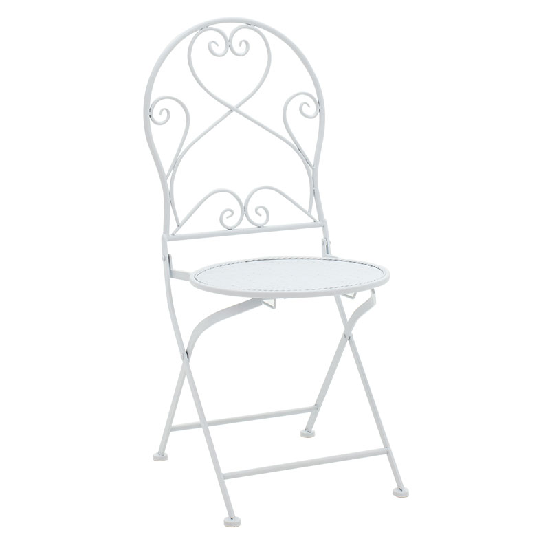 Τραπεζαρία Walen Pakoworld Σετ 3Τεμ Μέταλλο Λευκό Τραπεζαρία Walen Pakoworld Σετ 3Τεμ Μέταλλο Λευκό