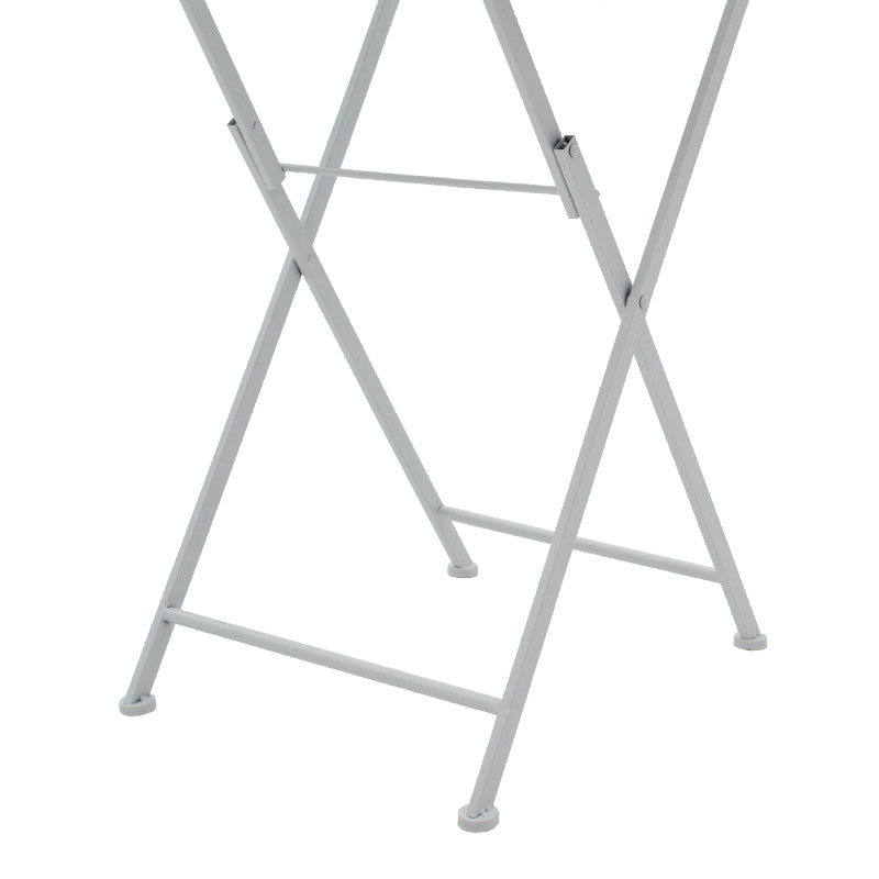 Τραπεζαρία Κήπου Walen Pakoworld Σετ 3Τεμ Μέταλλο Λευκό