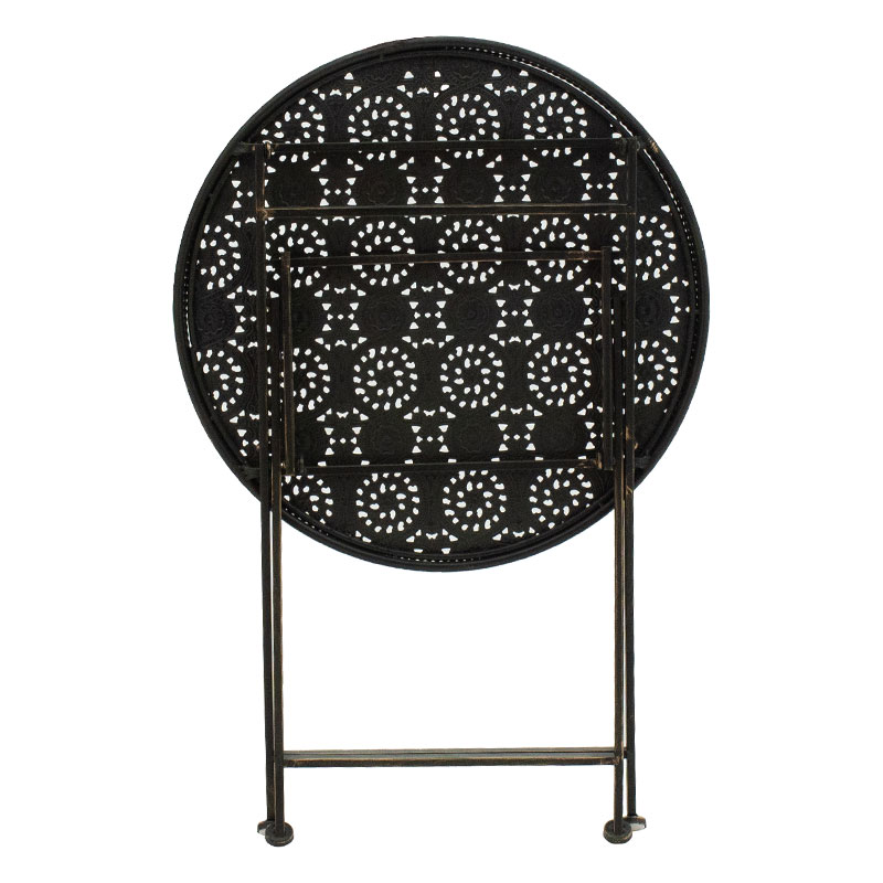 Τραπεζαρία Κήπου Drill Pakoworld Σετ 3Τεμ Μέταλλο Χρώμα Χαλκού Antique Τραπεζαρία Κήπου Drill Pakoworld Σετ 3Τεμ Μέταλλο Χρώμα Χαλκού Antique