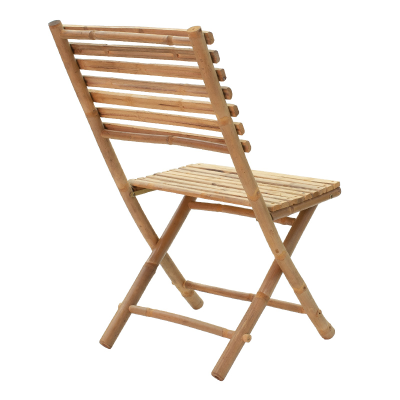 Καρέκλα Nixon Pakoworld Πτυσσόμενη Bamboo Φυσικό