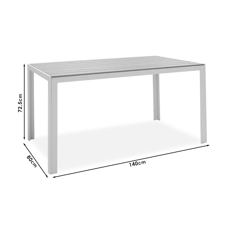 Τραπεζαρία Zacreta-Nares Σετ 5Τεμ Pakoworld Λευκό-Φυσικό 140X80X72.5Εκ Τραπεζαρία Zacreta-Nares Σετ 5Τεμ Pakoworld Λευκό-Φυσικό 140X80X72.5Εκ