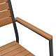 Πολυθρόνα Vitality Pakoworld Αλουμίνιο Ανθρακί- Plywood Φυσικό 60X56.3X89Εκ Πολυθρόνα Vitality Pakoworld Αλουμίνιο Ανθρακί- Plywood Φυσικό 60X56.3X89Εκ