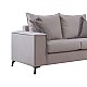Καναπές Verona 2Θέσιος Cream - Μαξιλάρια Mocha 173X93X100Εκ