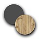 Μπουφές Augusta Pakoworld Oak-Ανθρακί 160X40X78.5Εκ Μπουφές Augusta Pakoworld Oak-Ανθρακί 160X40X78.5Εκ