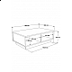 Τραπέζι Σαλονιού Thunder Pakoworld Ανθρακί Antique-Γκρι Antique 90X60X31.5Εκ Τραπέζι Σαλονιού Thunder Pakoworld Ανθρακί Antique-Γκρι Antique 90X60X31.5Εκ