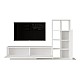 Σύνθετο Σαλονιού Damon Pakoworld Σε Λευκή Απόχρωση 140X29.5X39.5Εκ Σύνθετο Σαλονιού Damon Pakoworld Σε Λευκή Απόχρωση 140X29.5X39.5Εκ