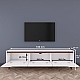 Έπιπλο Τηλεόρασης Kasandra Pakoworld Λευκό-Καρυδί 180X35X48,5Εκ Έπιπλο Τηλεόρασης Kasandra Pakoworld Λευκό-Καρυδί 180X35X48,5Εκ
