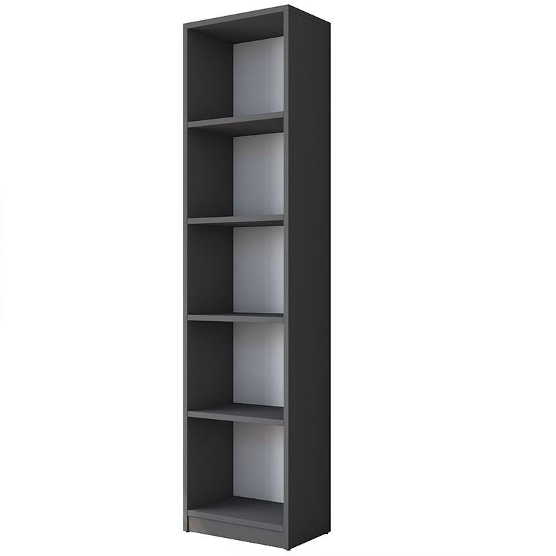 Γραφείο Με Βιβλιοθήκη Goldie Pakoworld Ανθρακί-Φυσικό 160X45X161.8Εκ Γραφείο Με Βιβλιοθήκη Goldie Pakoworld Ανθρακί-Φυσικό 160X45X161.8Εκ