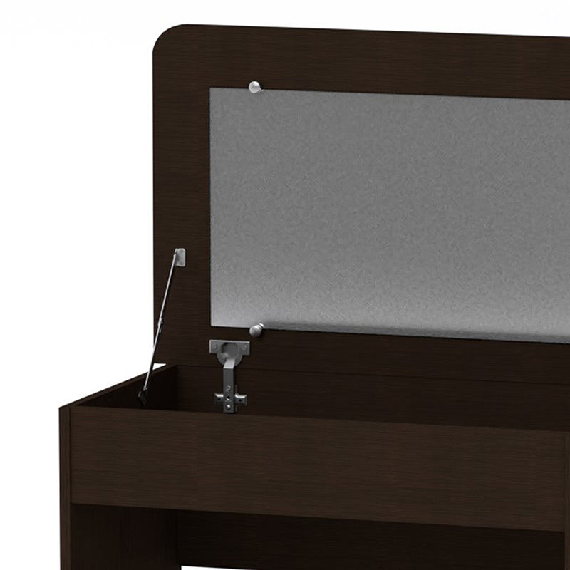 Τουαλέτα-Καθρέπτης Navy Pakoworld Wenge 80X50X72Εκ