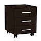 Συρταριέρα Τροχήλατη Luke Pakoworld Wenge 40X48.5X53.5Εκ Συρταριέρα Τροχήλατη Luke Pakoworld Wenge 40X48.5X53.5Εκ
