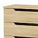 Συρταριέρα Azenor Pakoworld 4Ων Συρταριών Sonoma 72X38X83Εκ Συρταριέρα Azenor Pakoworld 4Ων Συρταριών Sonoma 72X38X83Εκ